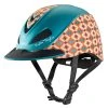 Troxel Fallon Taylor Teal Aztec Helmet