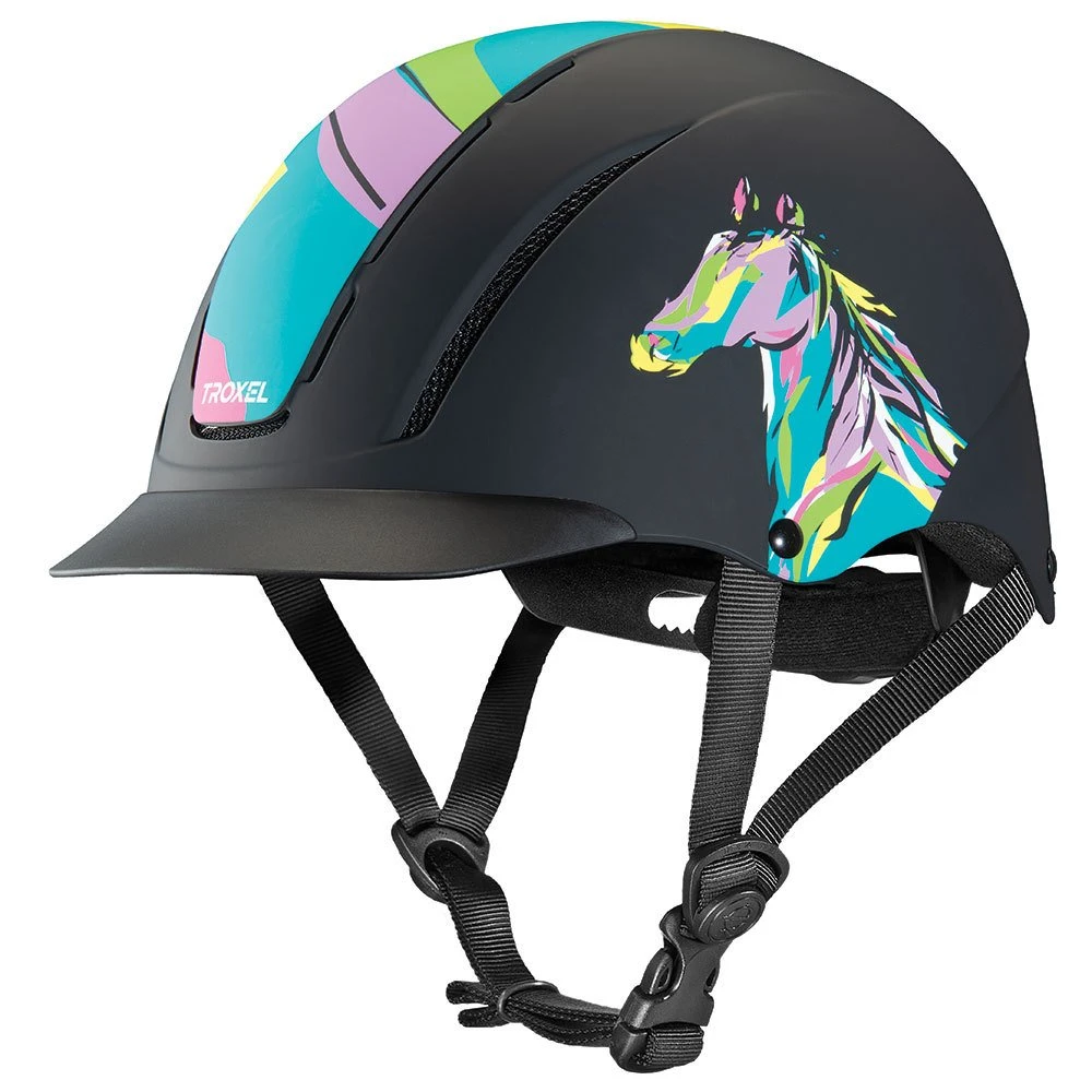 Troxel Spirit Pop Art Pony Helmet - Image 2