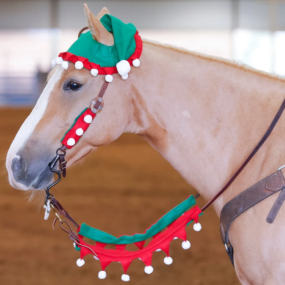 Tough-1 Tough 1 Elf Rein And Halter Cover Set 3 Tough-1 Tough 1 Elf Rein And Halter Cover Set