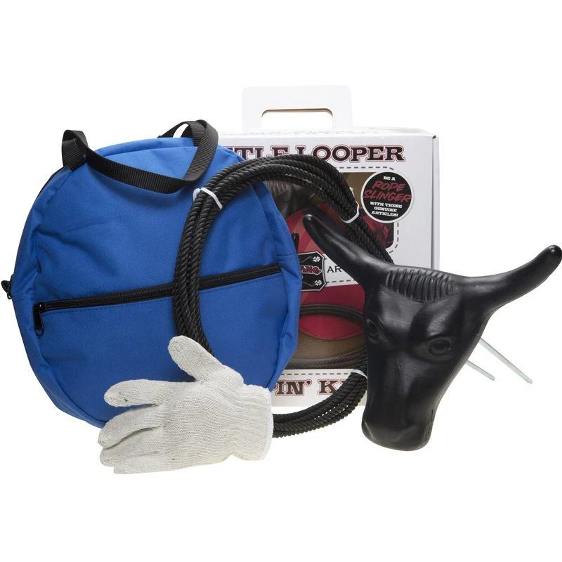 Mustang Lil’ Looper Kids' 4 Piece Roping Kit - Image 2