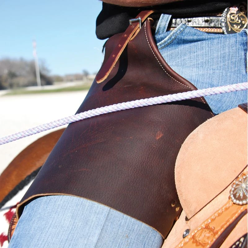 Saddle Barn Tack Leather Roper Chap 3 Saddle Barn Tack Leather Roper Chap