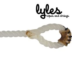 Lyles Lariats White 5 /2 Ft Kid's Piggin String