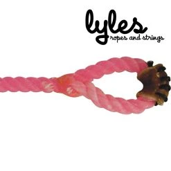 Lyles Lariats Pink 5 /2 Ft Kid's Piggin String