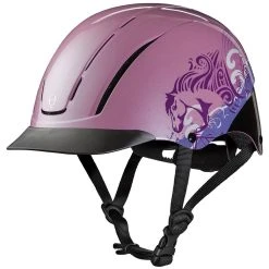 Troxel Spirit Pink Dreamscape Horse Riding Helmet