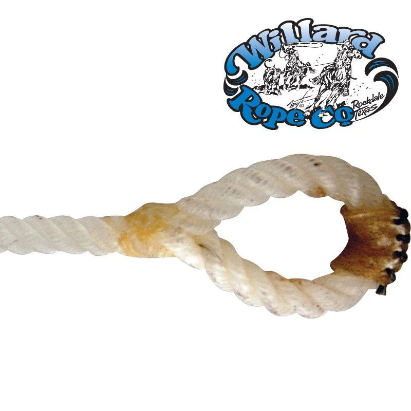 Willard Rope Company 6 1/2ft Black Tail Calf String 5 Willard Rope Company 6 1/2ft Black Tail Calf String - Image 3